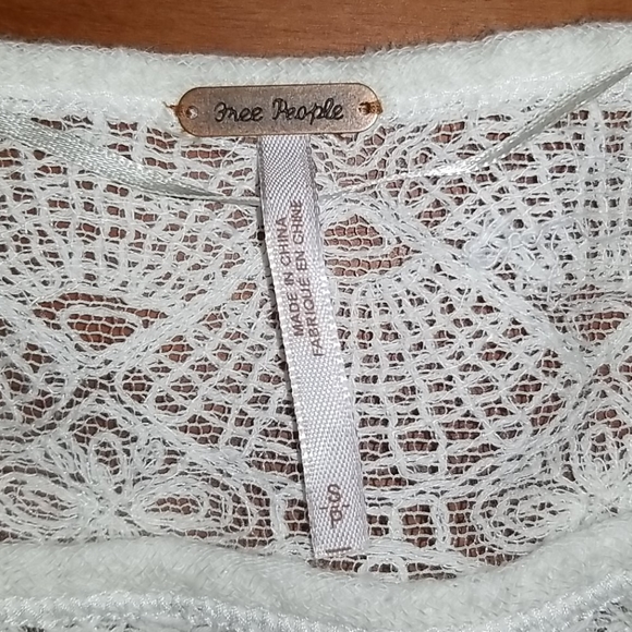 Free People Top with Ruffle Bottom - Picture 2 of 3